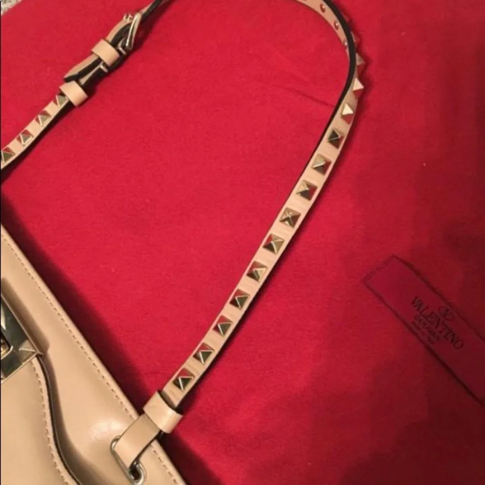 - Valentino Leather Rockstud lambskin